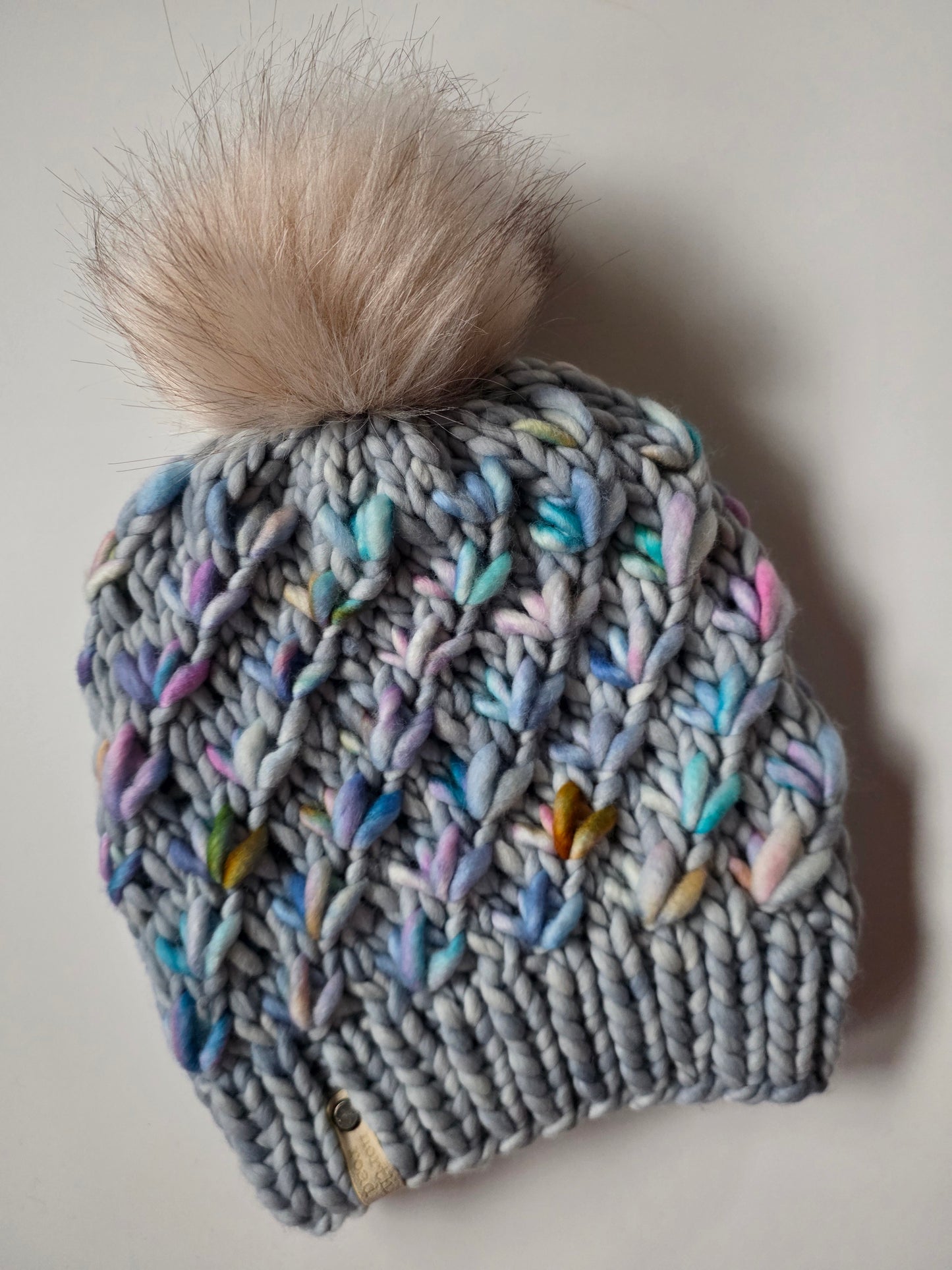 Merino Wool Pom Hat