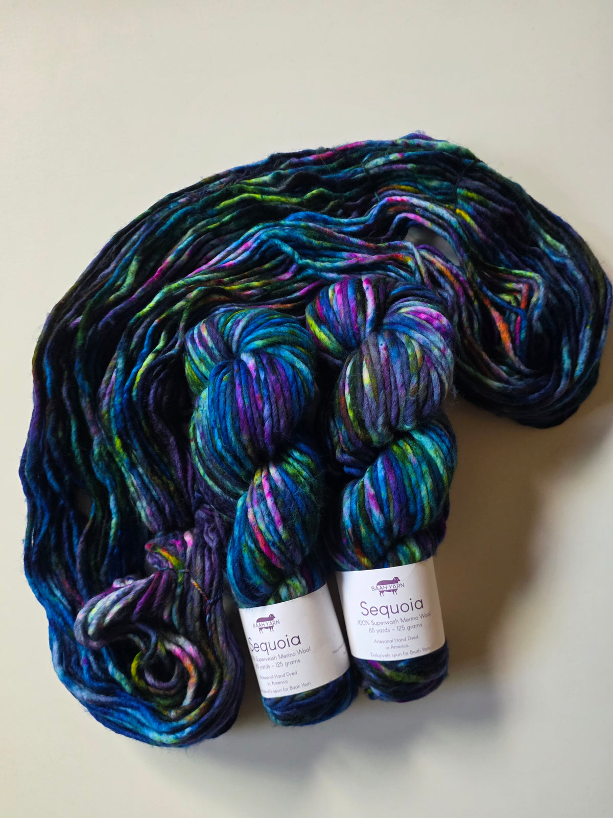Exclusive Baah Yarn | Sequoia | Aurora Borealis