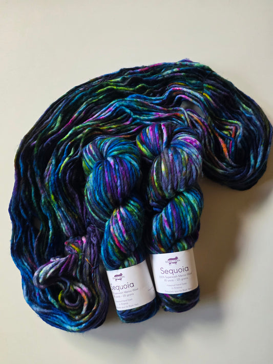 Exclusive Baah Yarn | Sequoia | Aurora Borealis