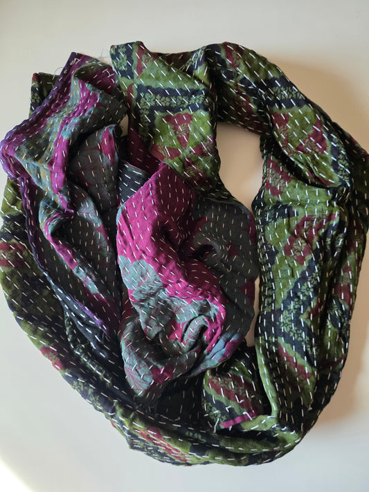 Kantha Scarf