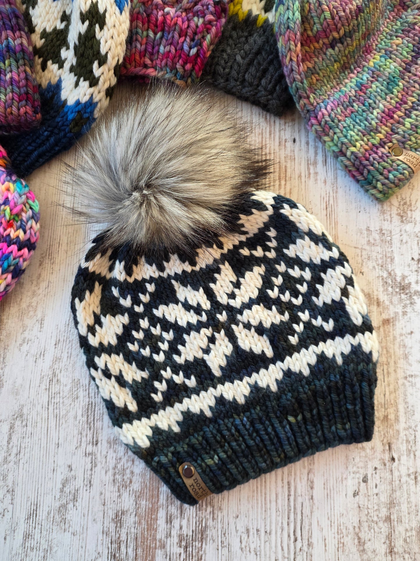 Merino Wool Pom Hat