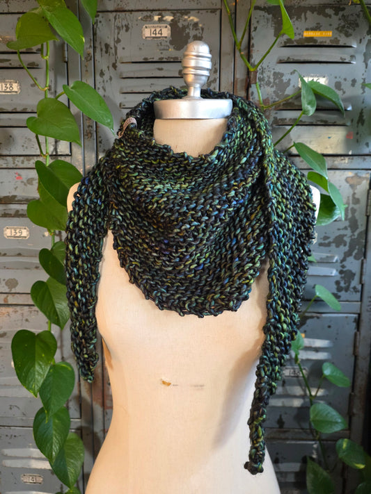 Merino Wool Sugarloaf Shawl