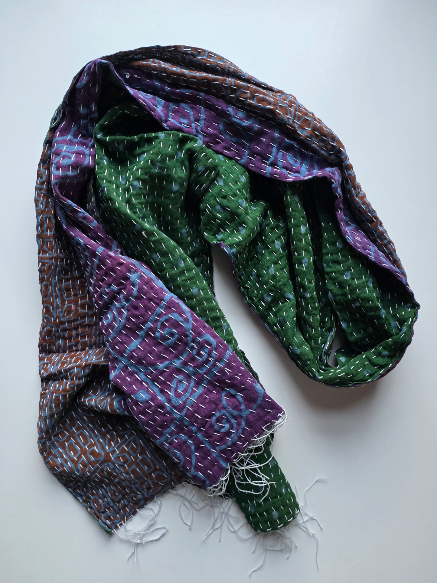 Kantha Scarf