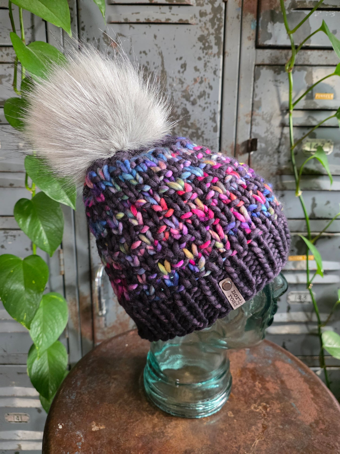 Merino Wool Pom Hat