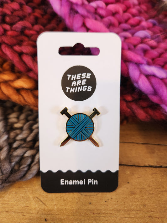 Yarn Ball Enamel Pin