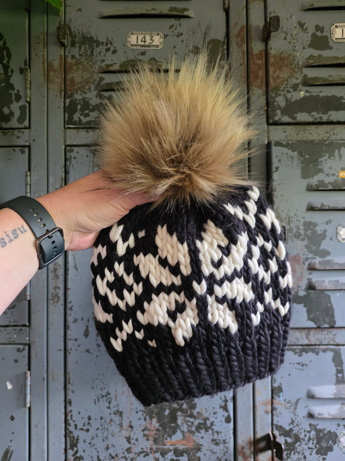 Merino Wool Pom Hat