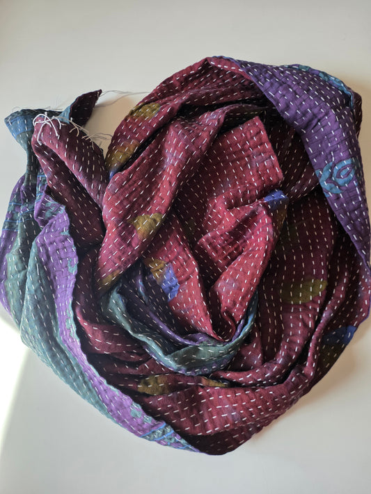 Kantha Scarf