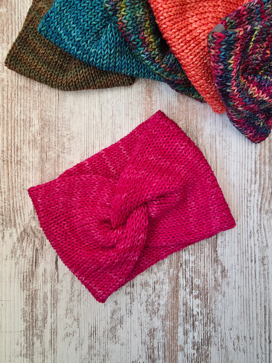 Merino Wool Twisted Headband