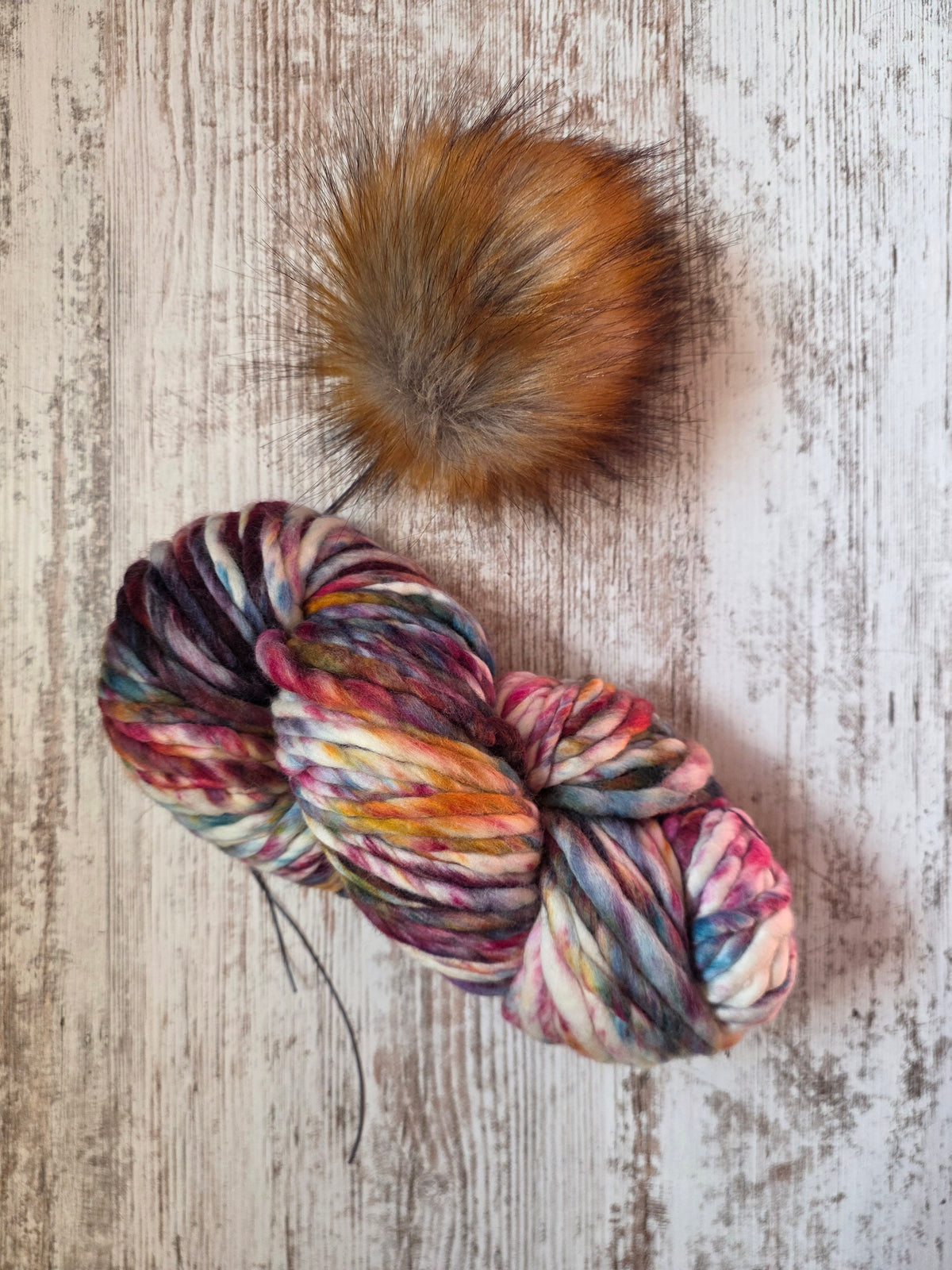Yarn and Pom Bundle | Malabrigo Rasta | Molino
