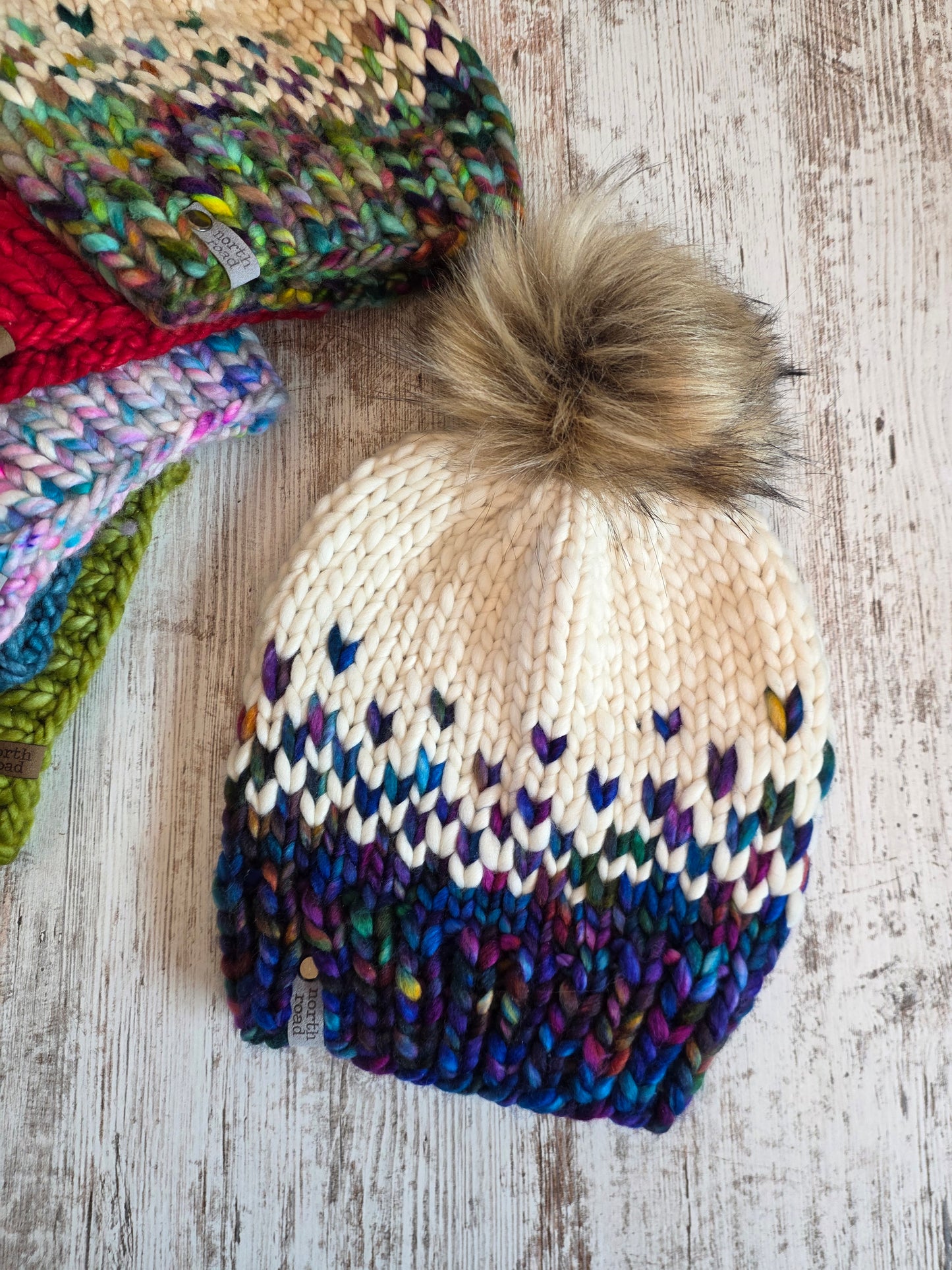 Merino Wool Pom Hat