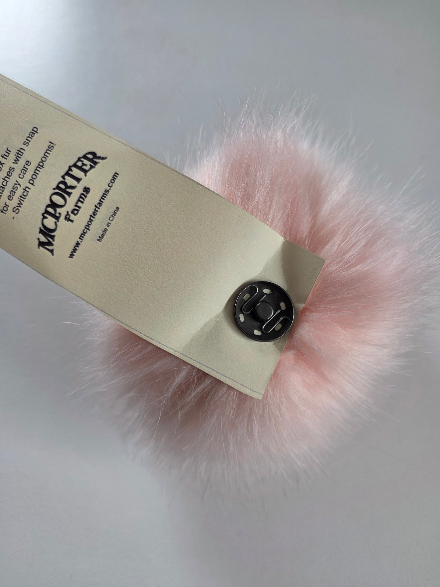 McPorter Farms | Faux Fox Fur Pom | 12