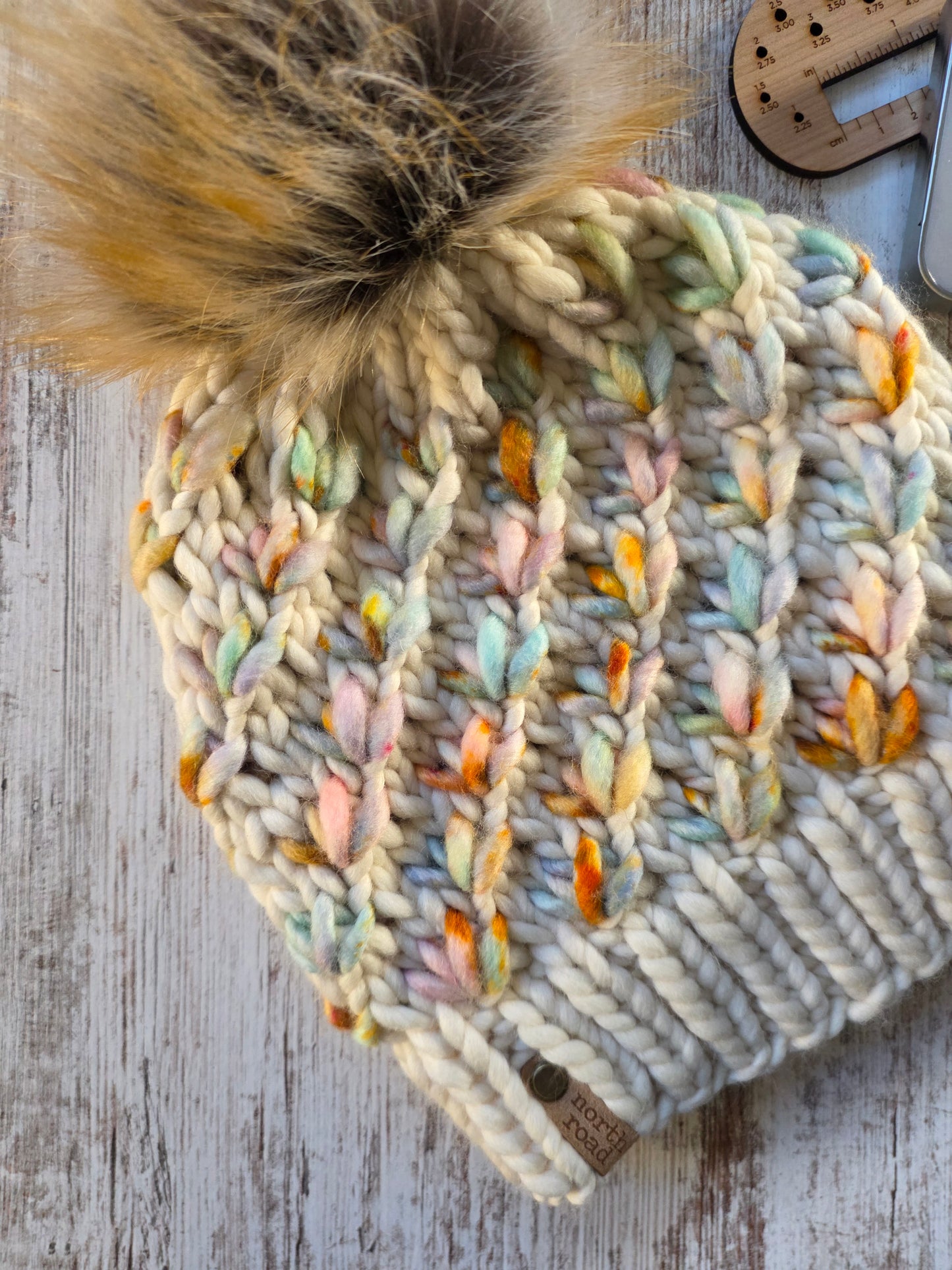 Merino Wool Pom Hat