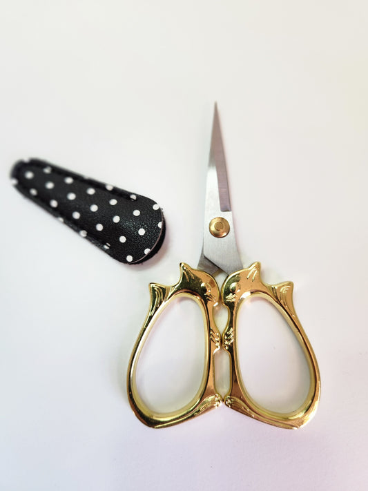 Gold Squirrel Scissors