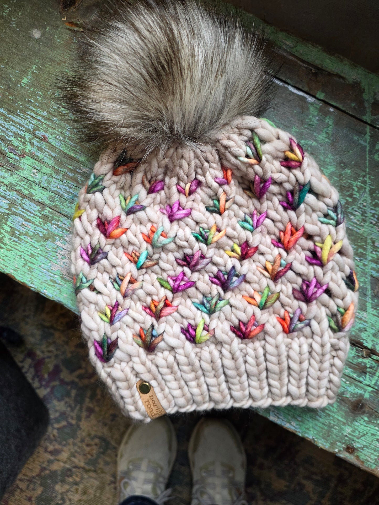 Merino Wool Pom Hat