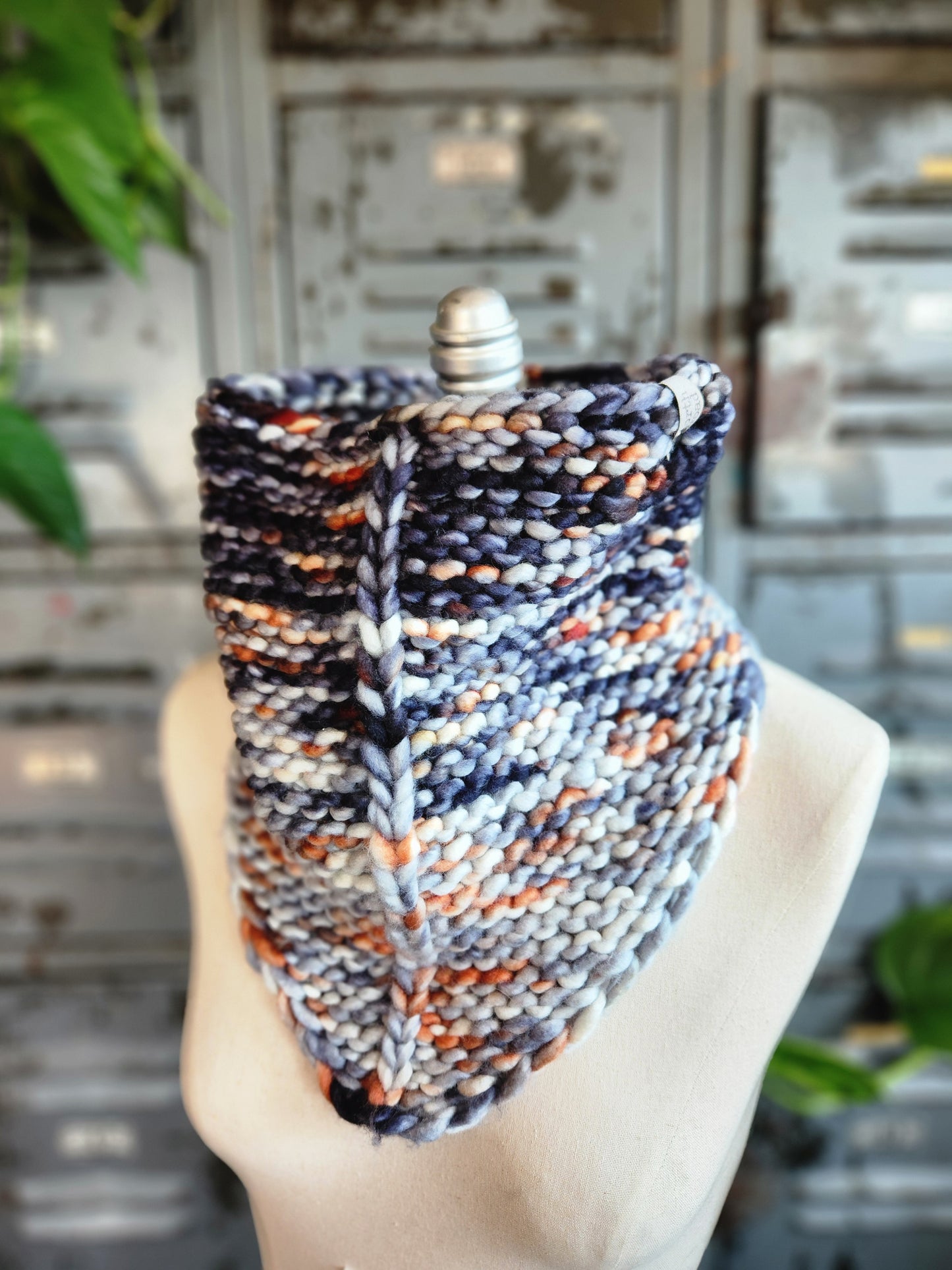 Merino Wool Bandana Cowl