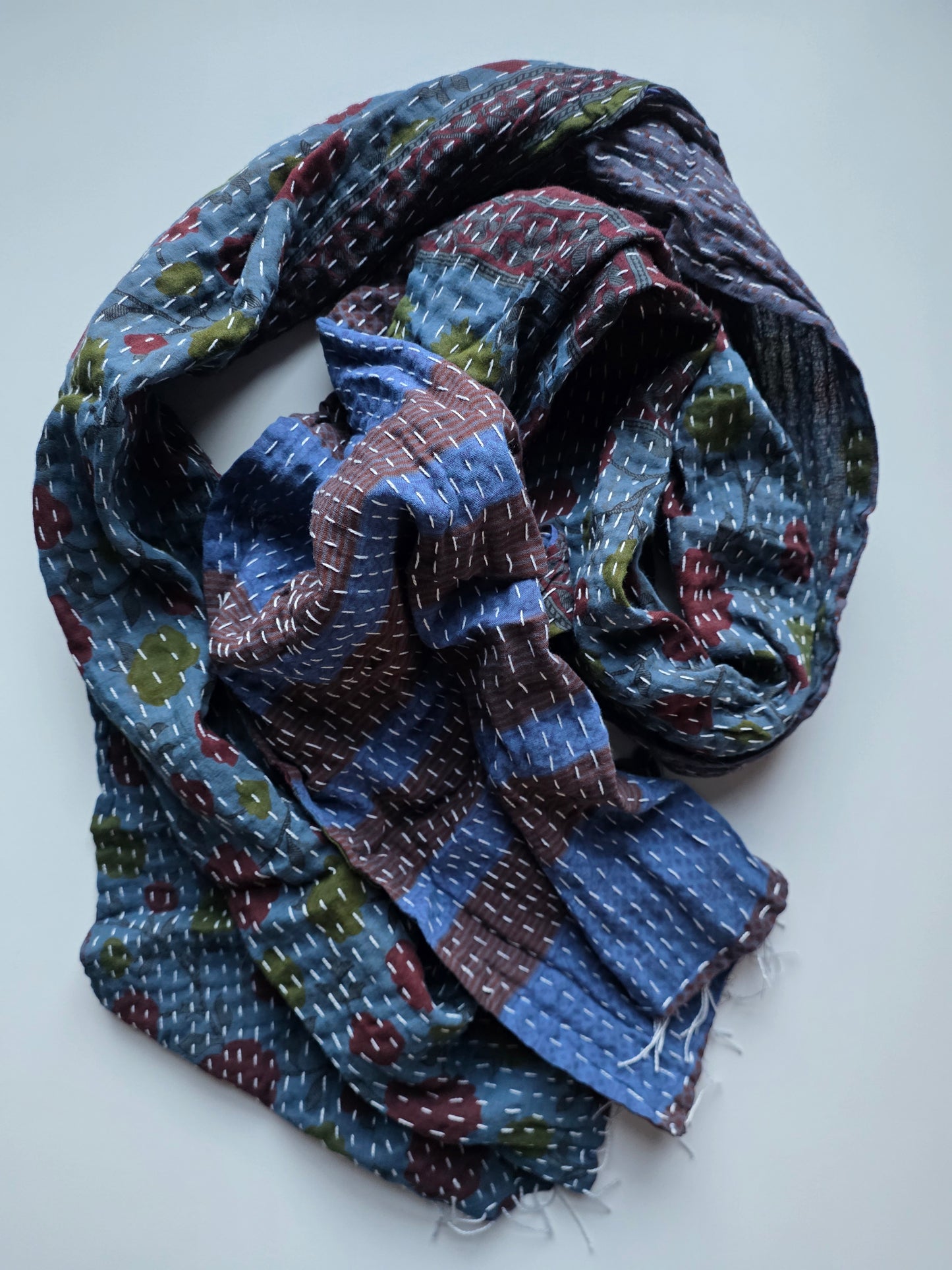 Kantha Scarf