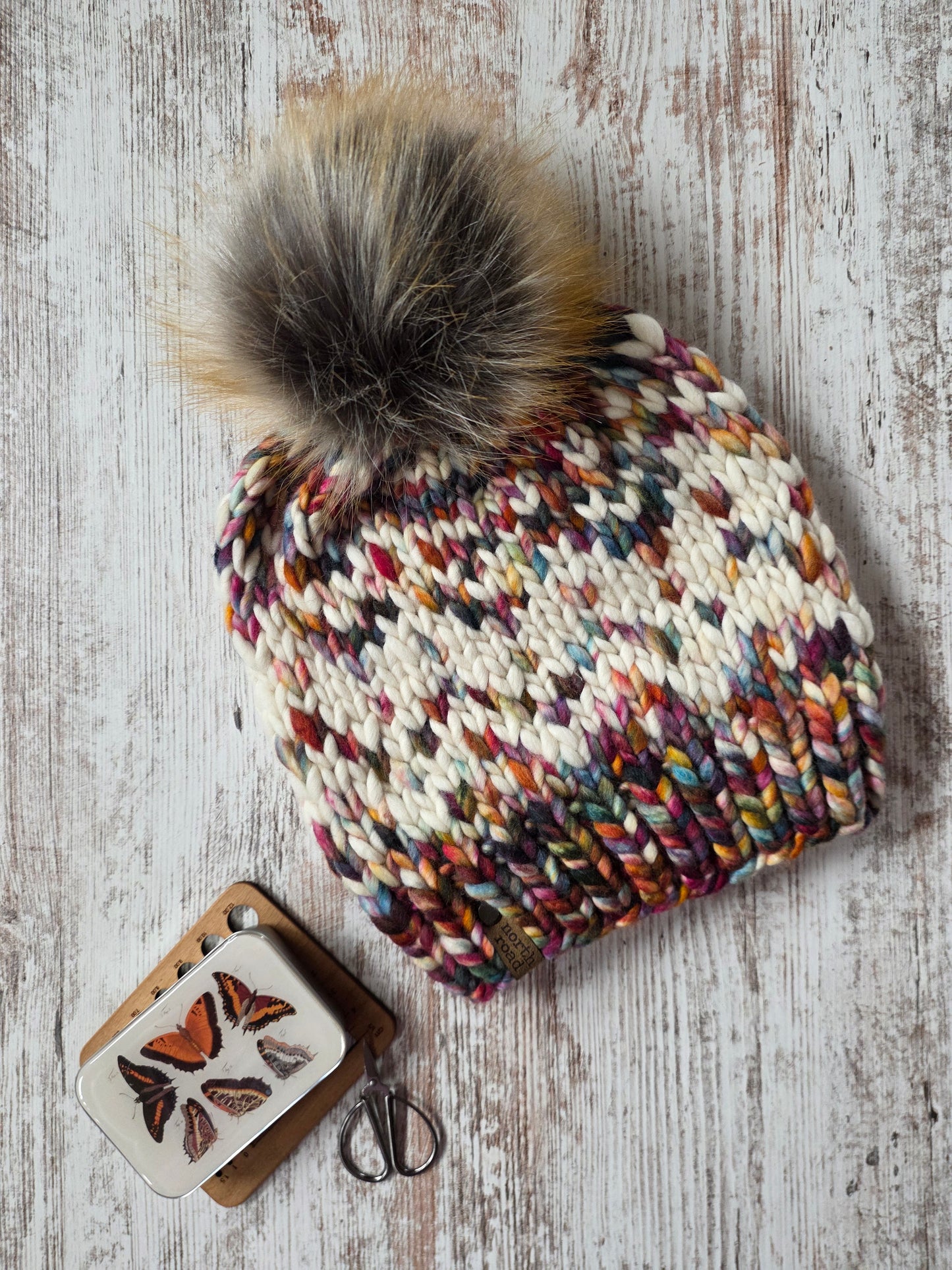 Merino Wool Pom Hat