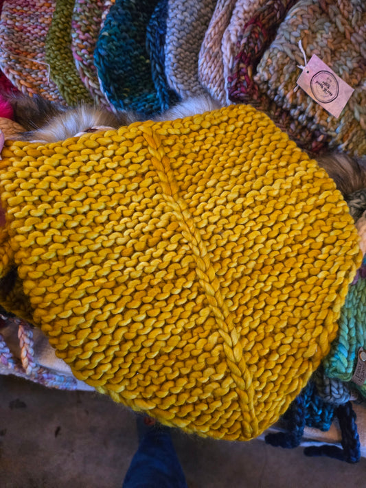 Merino Wool Bandana Cowl