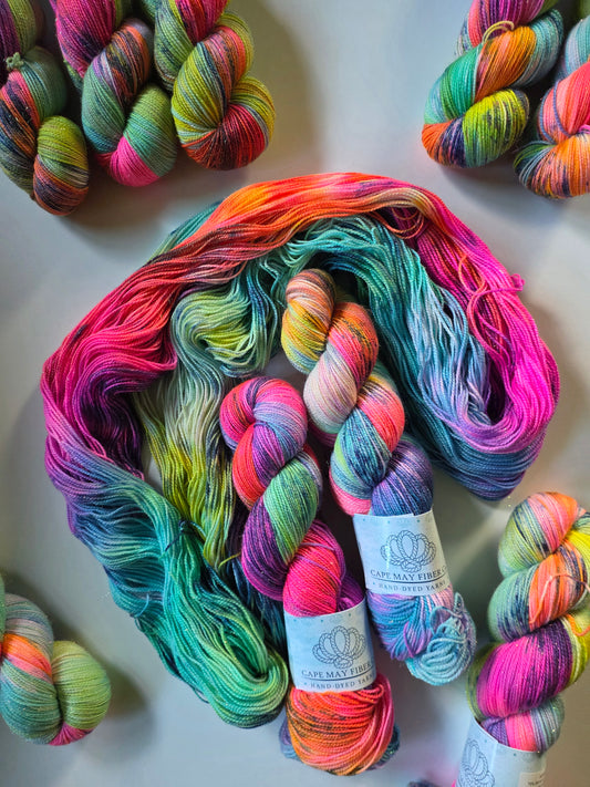 Cape May Fiber | Mermaid Sock | Ariel