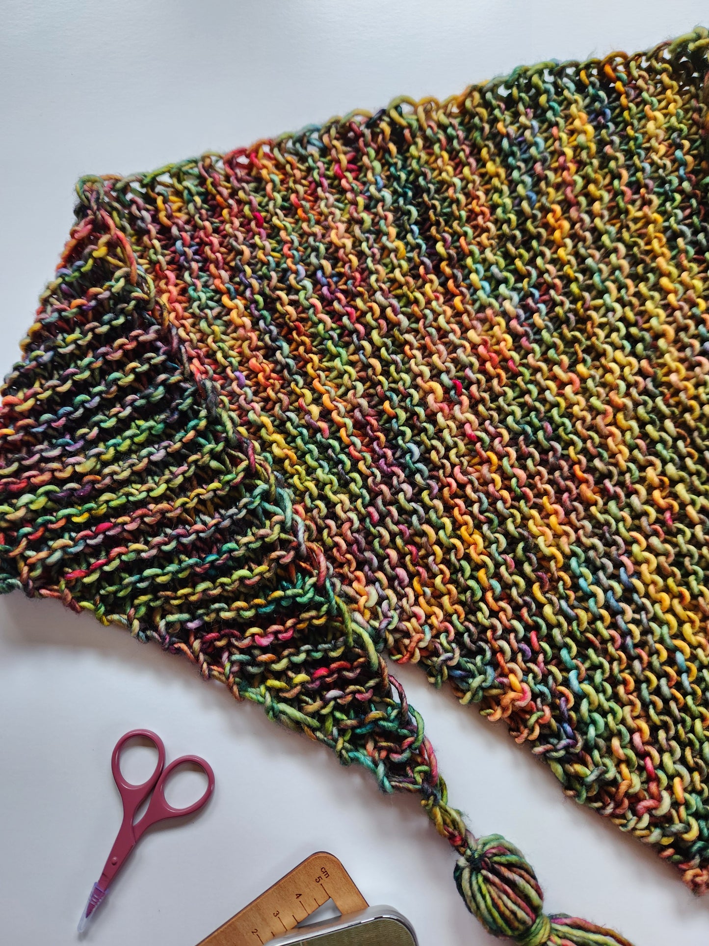 Merino Wool Bandana Scarf