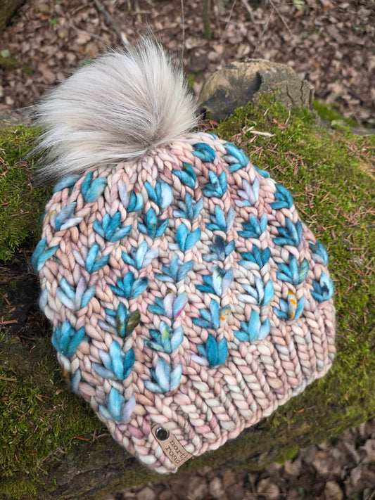 Merino Wool Pom Hat
