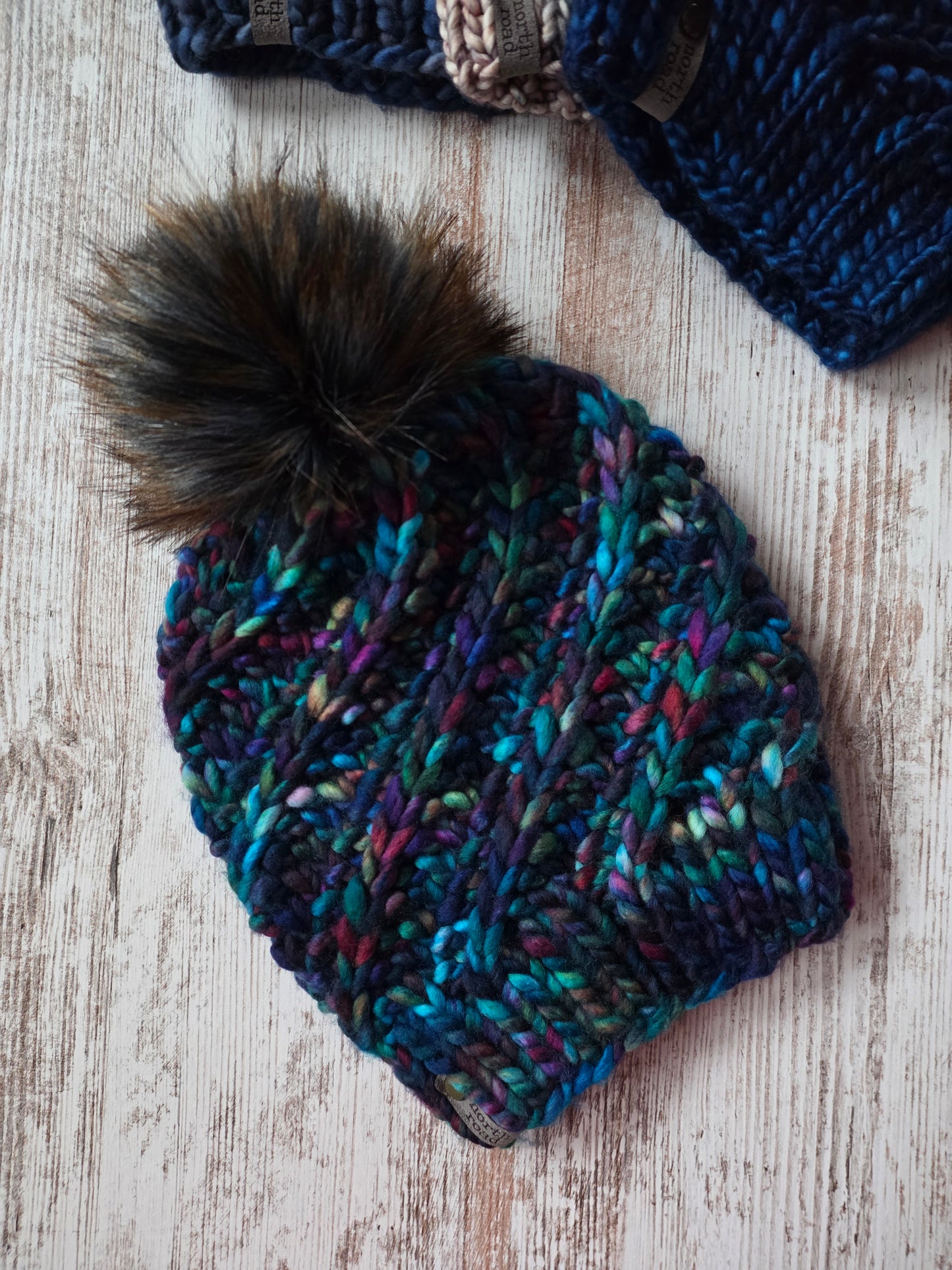 Merino Wool Pom Hat
