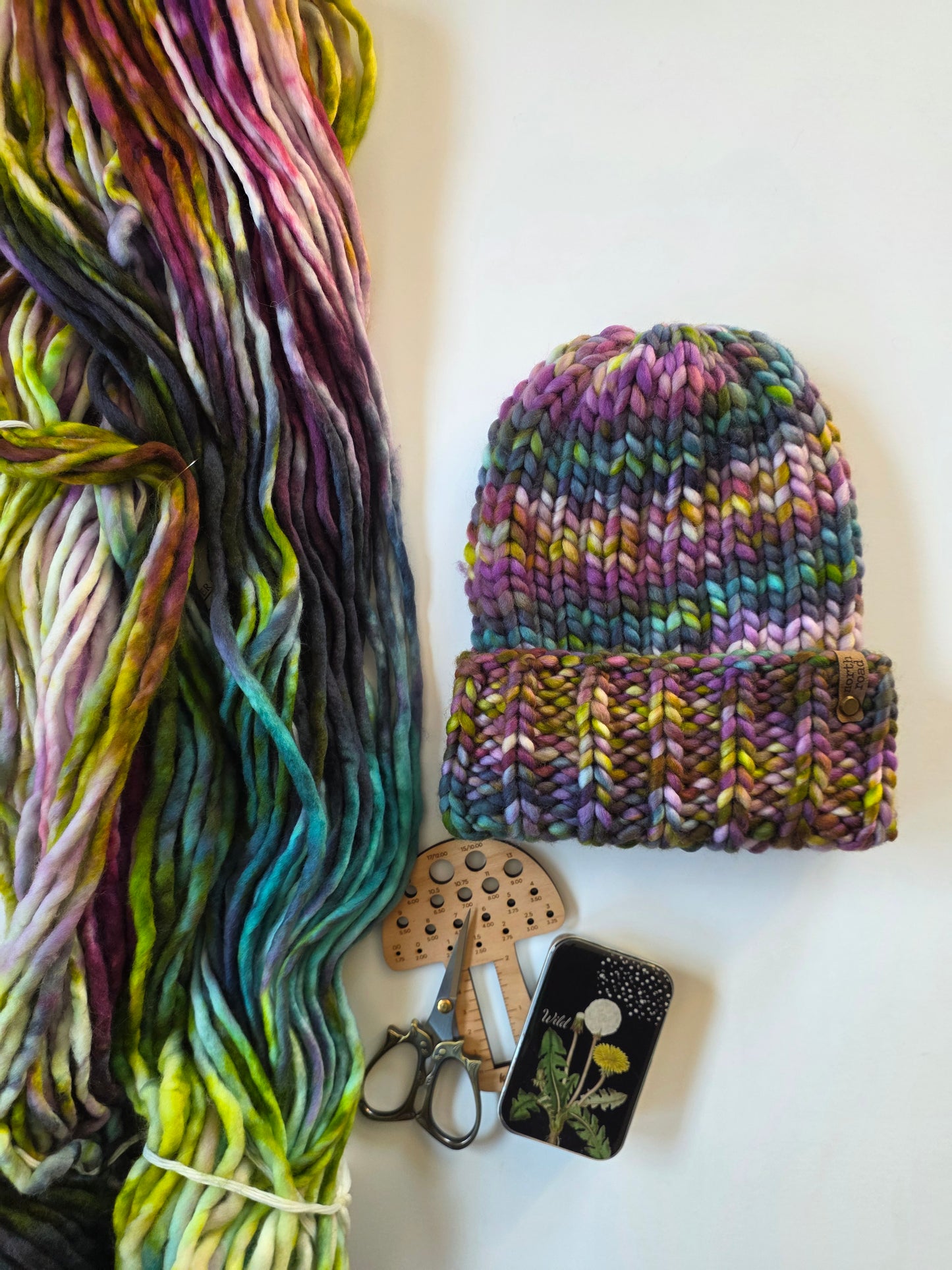 Merino Wool Maple Hill Hat Folded Brim