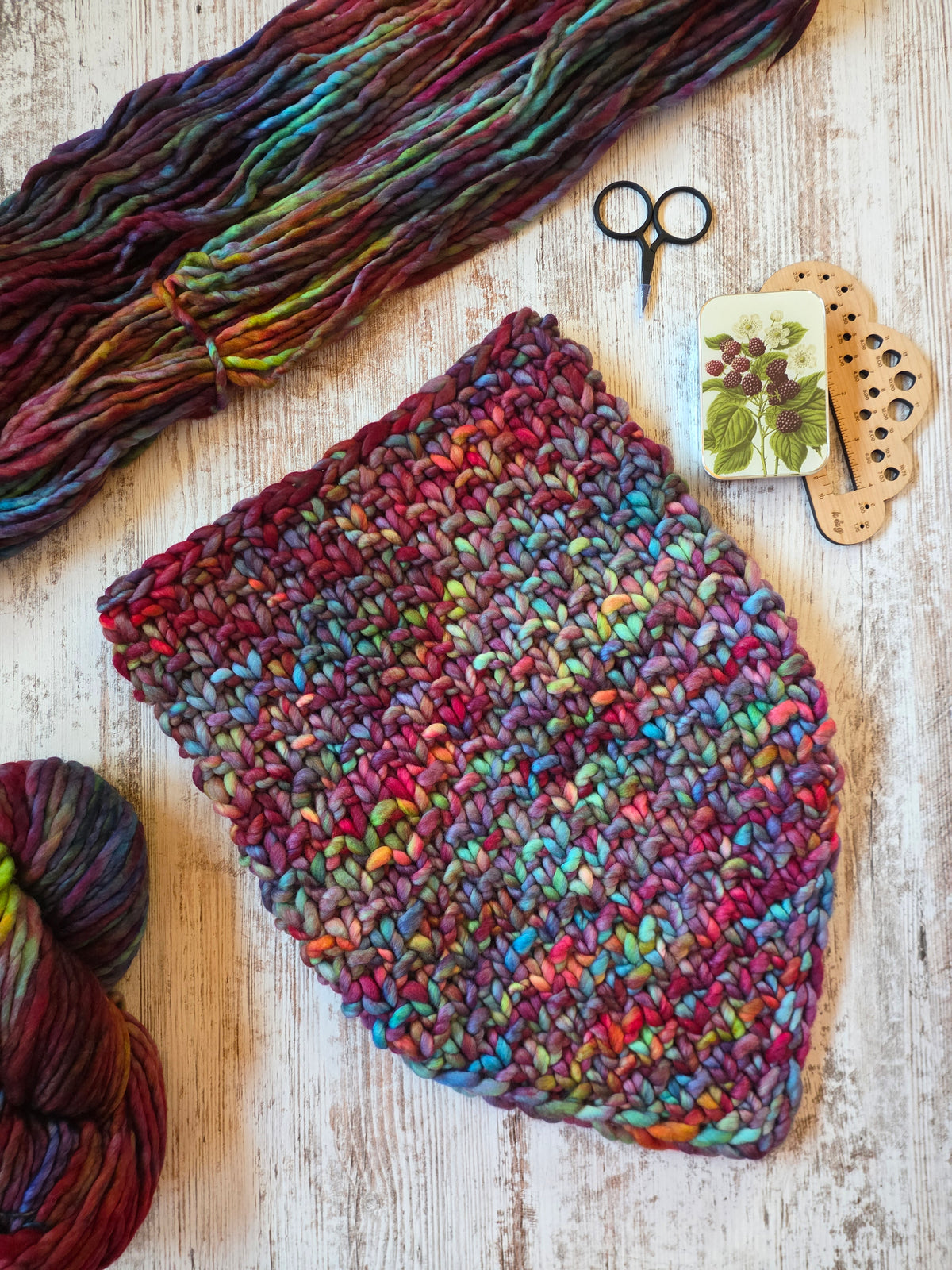 Merino Wool Bandana Cowl