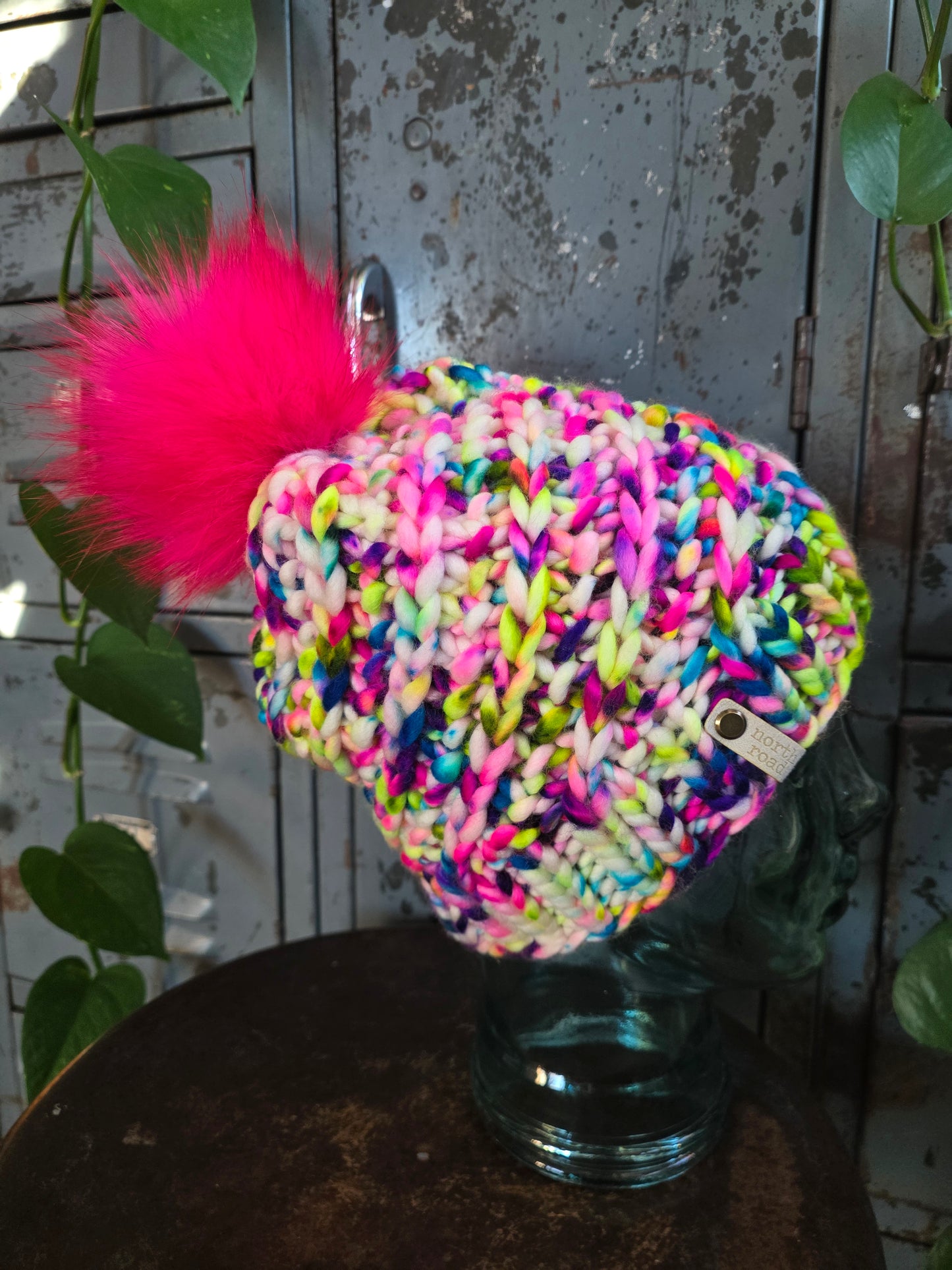 Merino Wool Pom Hat