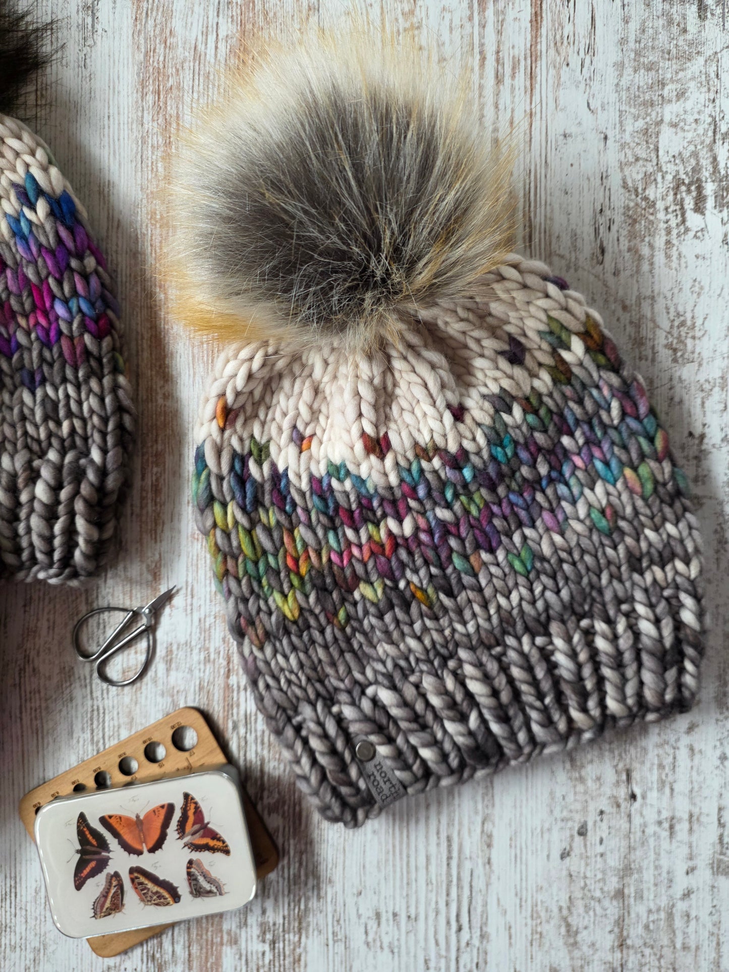 Merino Wool Pom Hat