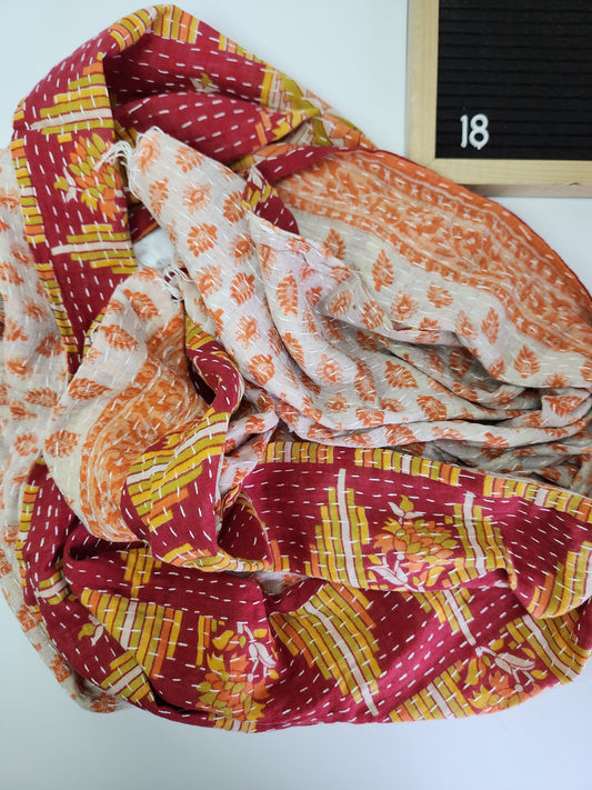 Kantha Scarf