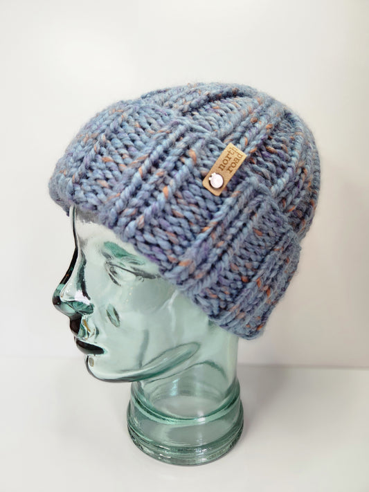 Wool Blend Folded Brim Hat