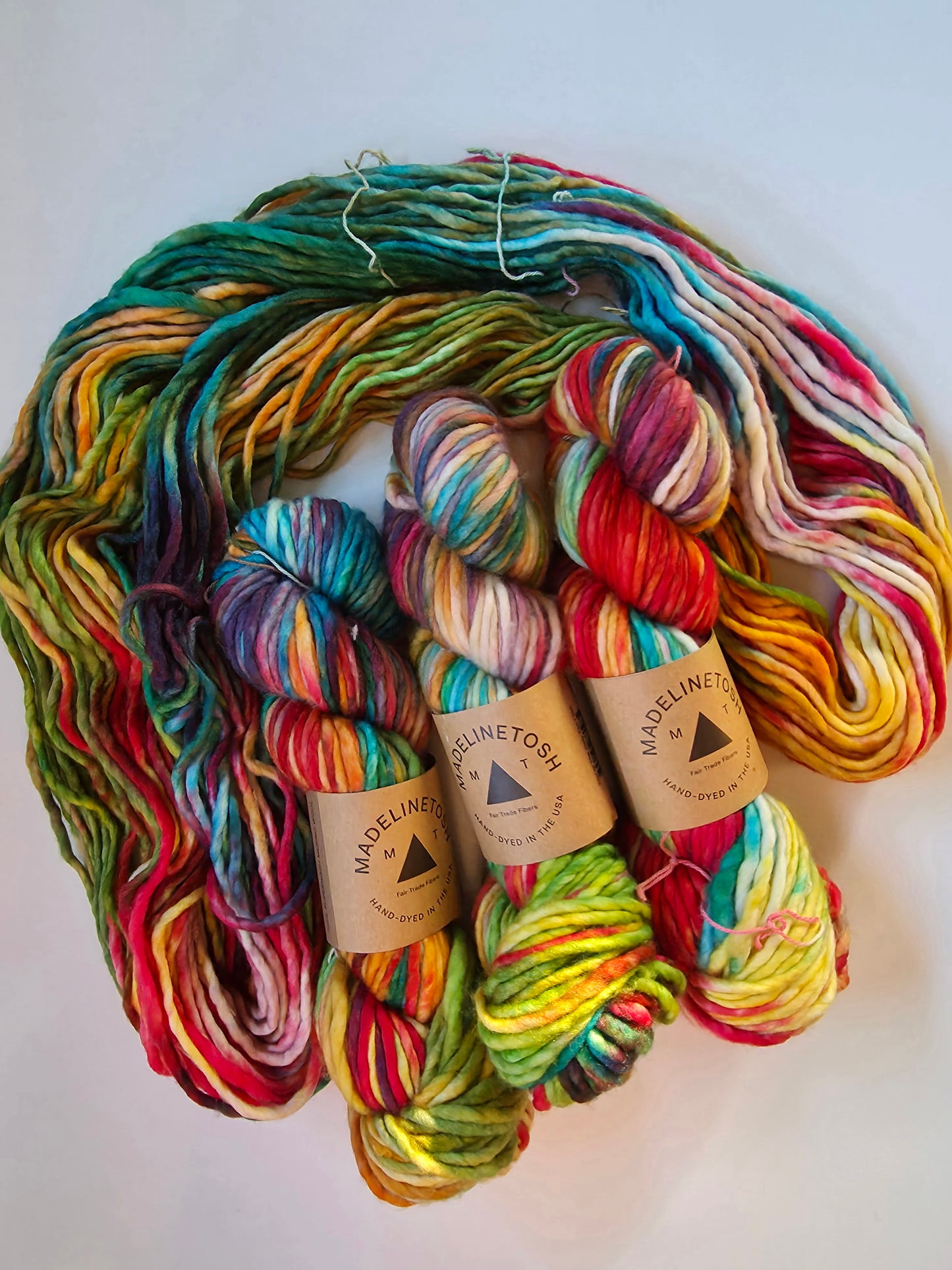 Madelinetosh Yarn | Tosh Biggie | You're The Only Ten I See
