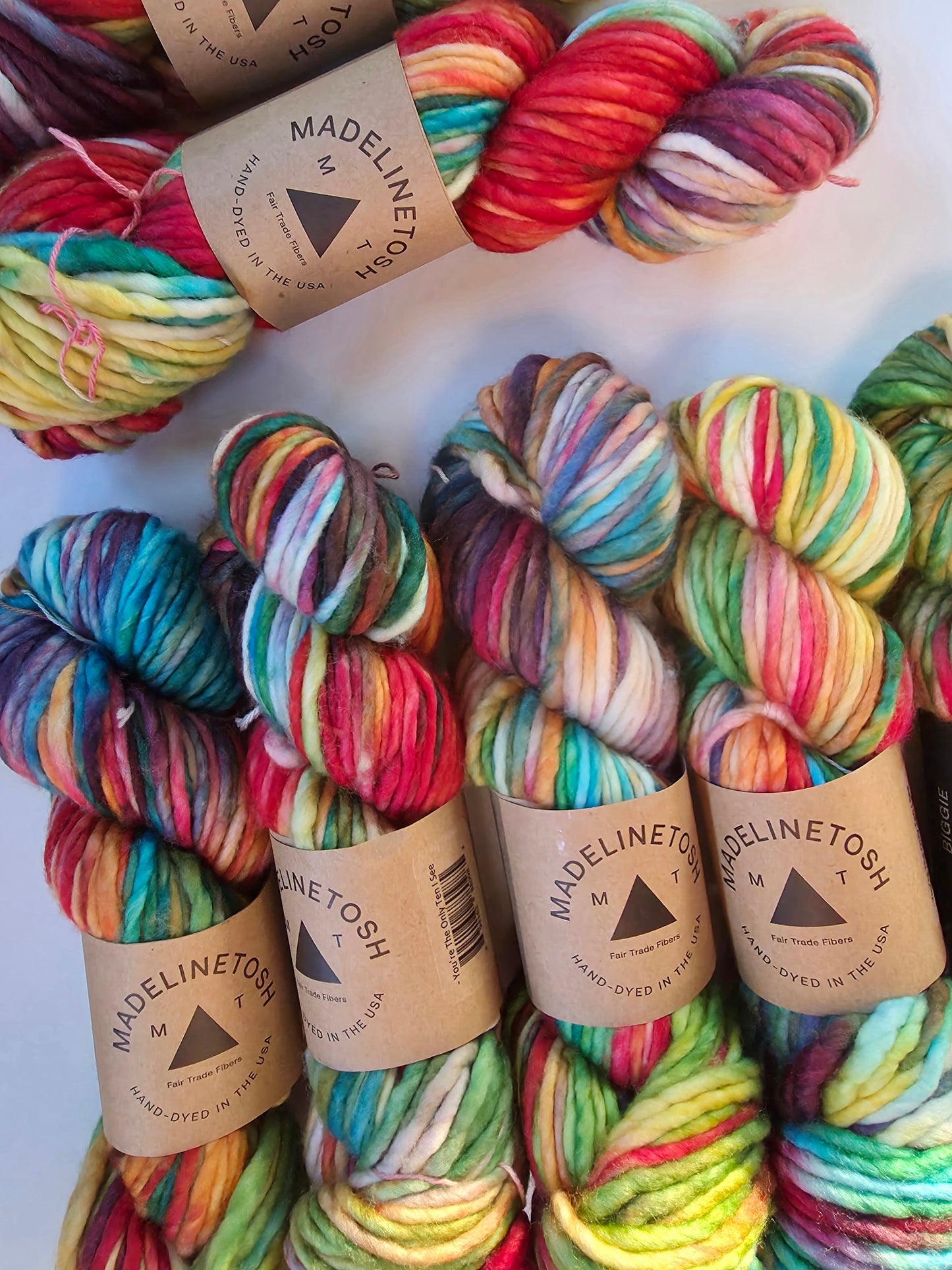 Madelinetosh Yarn | Tosh Biggie | You're The Only Ten I See
