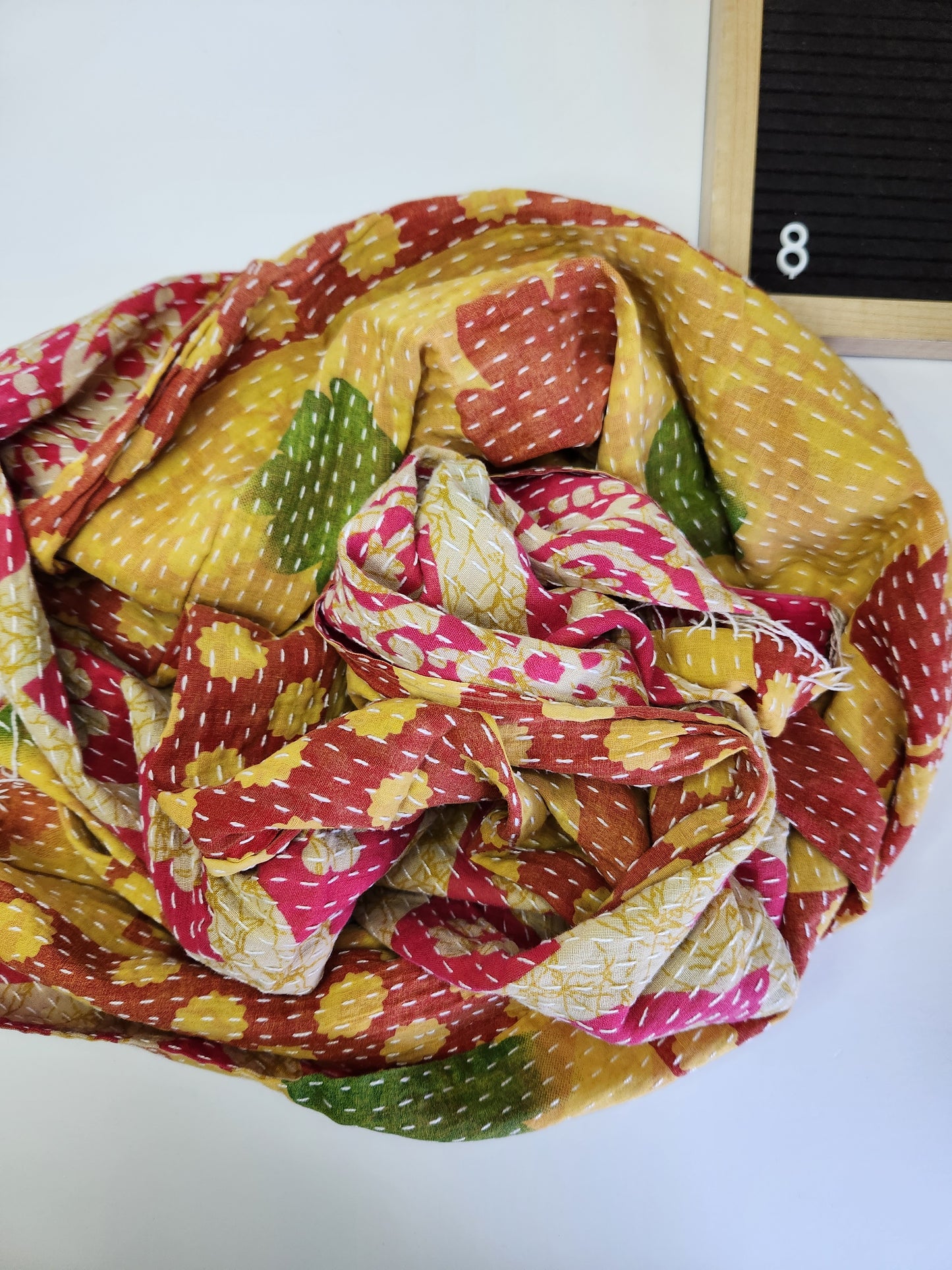 Kantha Scarf