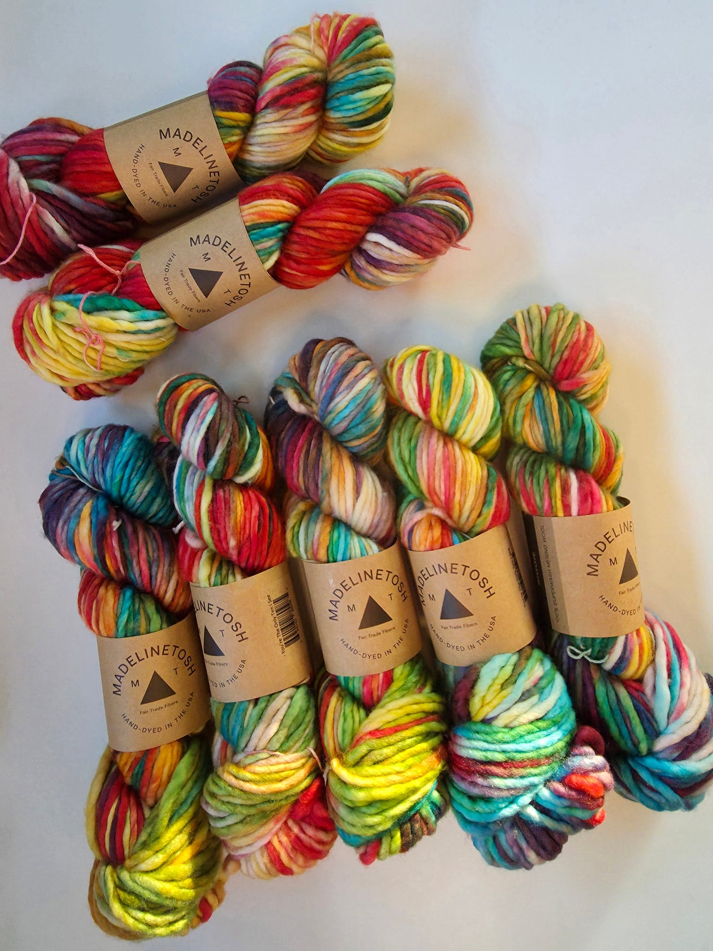 Madelinetosh Yarn | Tosh Biggie | You're The Only Ten I See