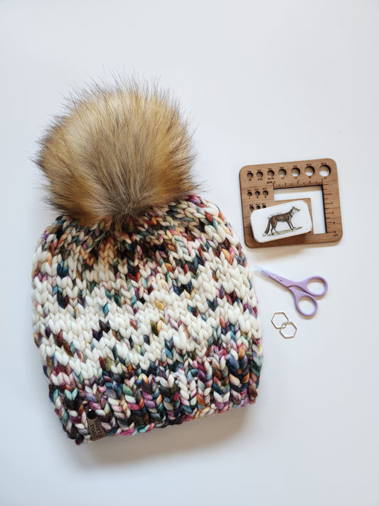 Merino Wool Pom Hat