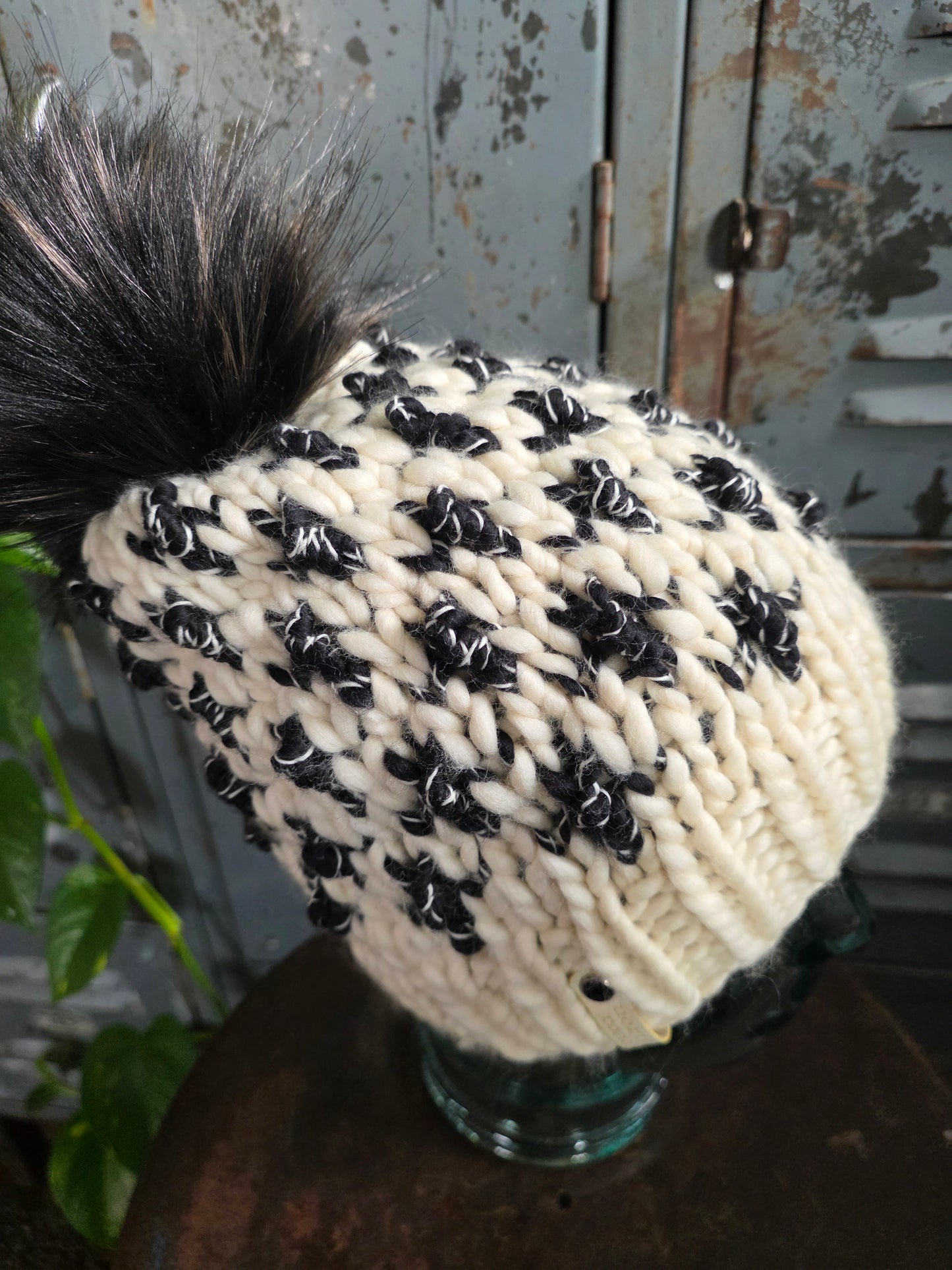 Merino Wool Pom Hat
