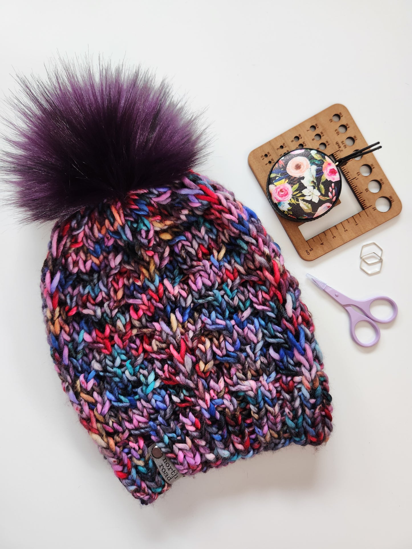 Merino Wool Pom Hat