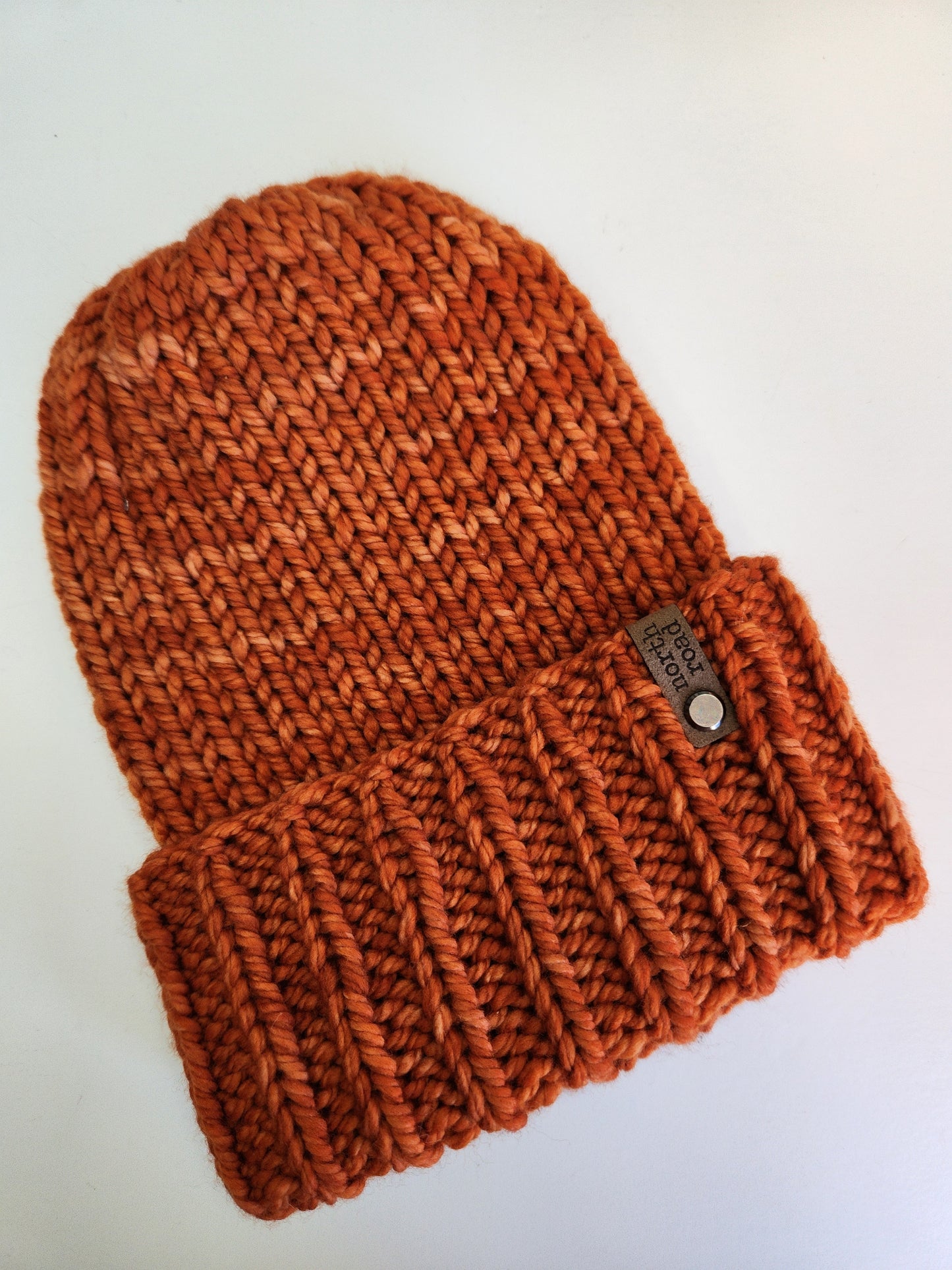 Merino Wool Maple Hill Bulky Folded Brim Hat