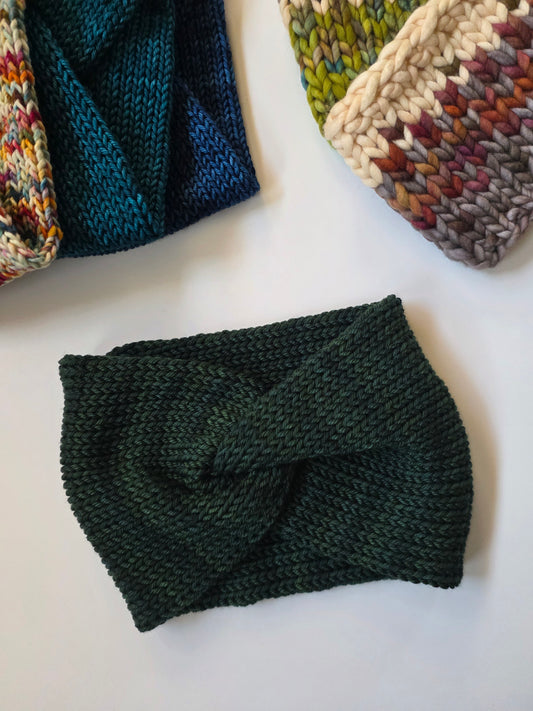 Merino Wool Twisted Headband