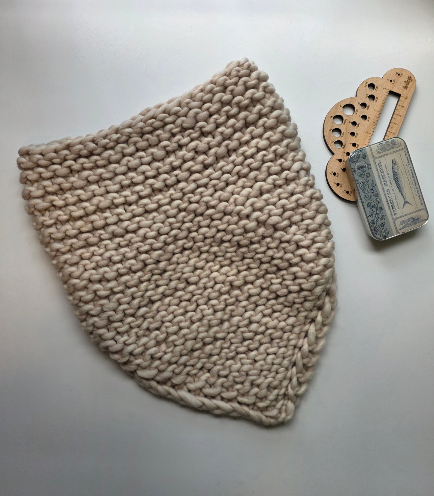 Merino Wool Bandana Cowl
