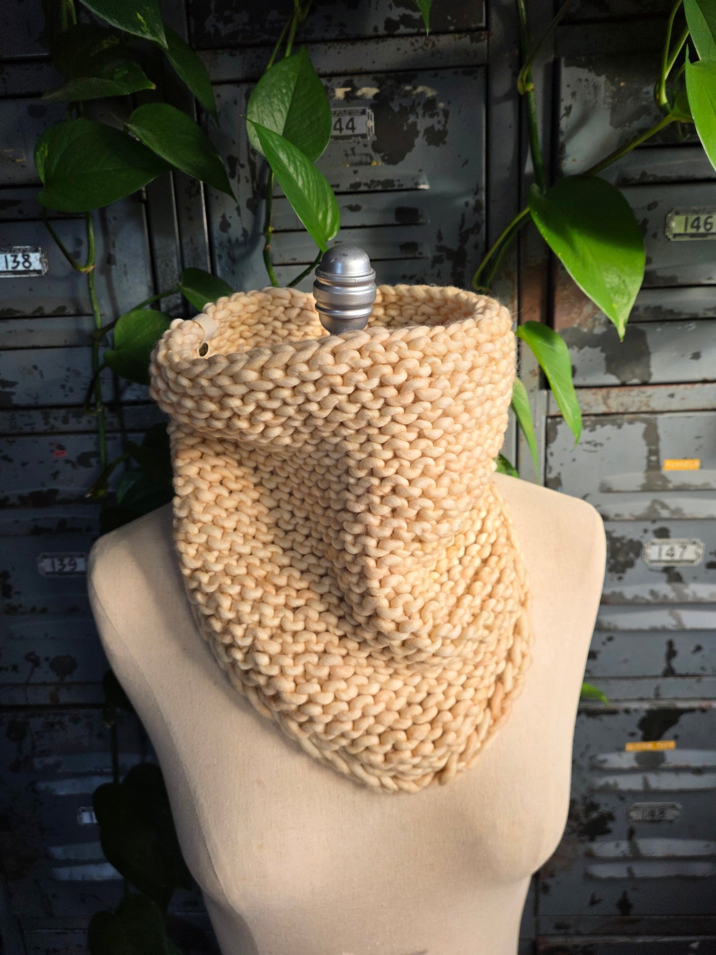 Merino Wool Bandana Cowl