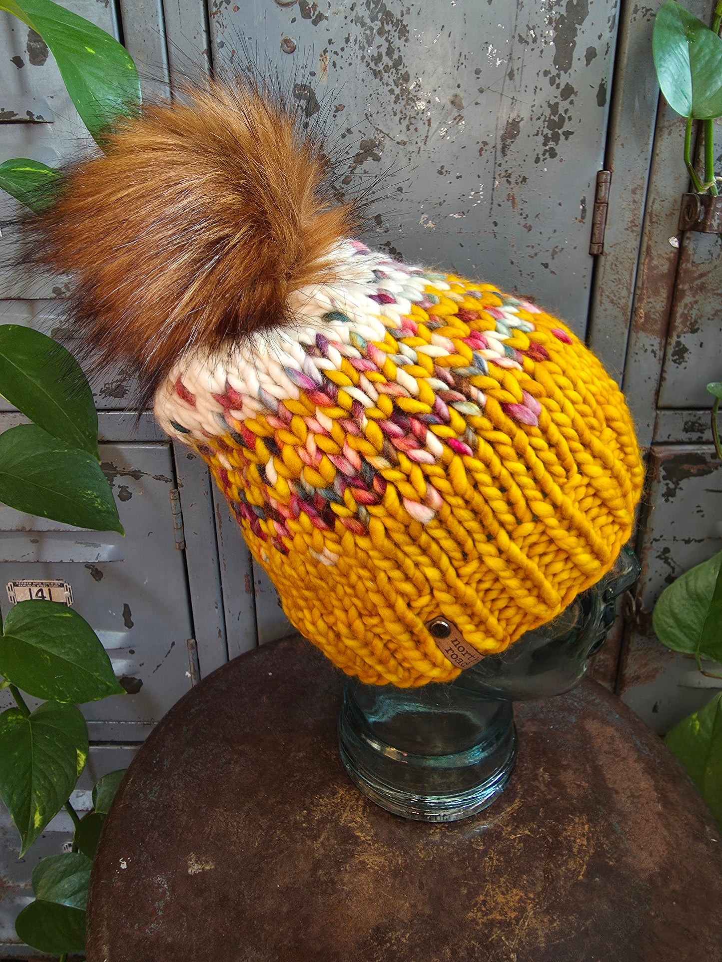 Merino Wool Pom Hat