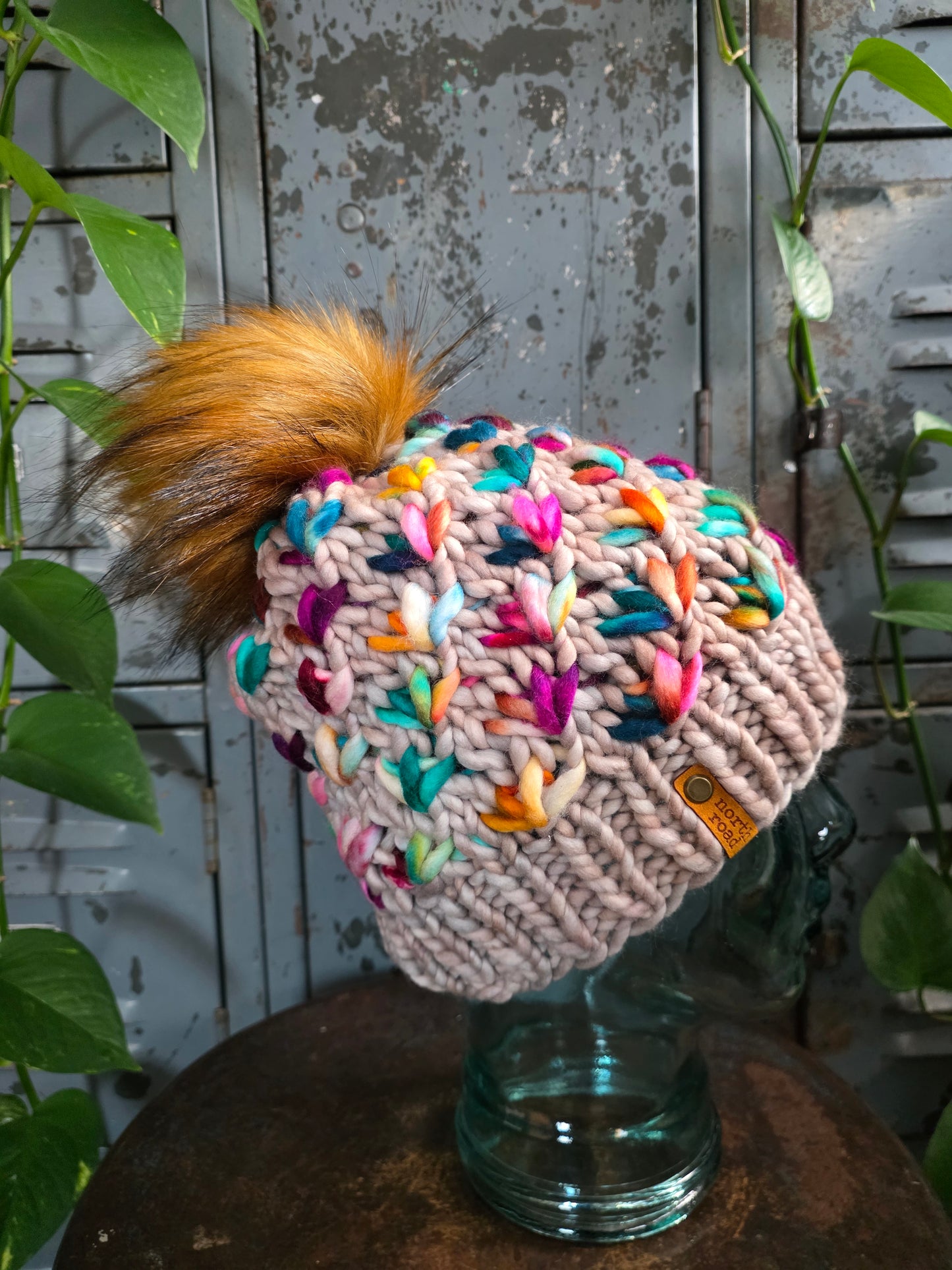 Merino Wool Pom Hat