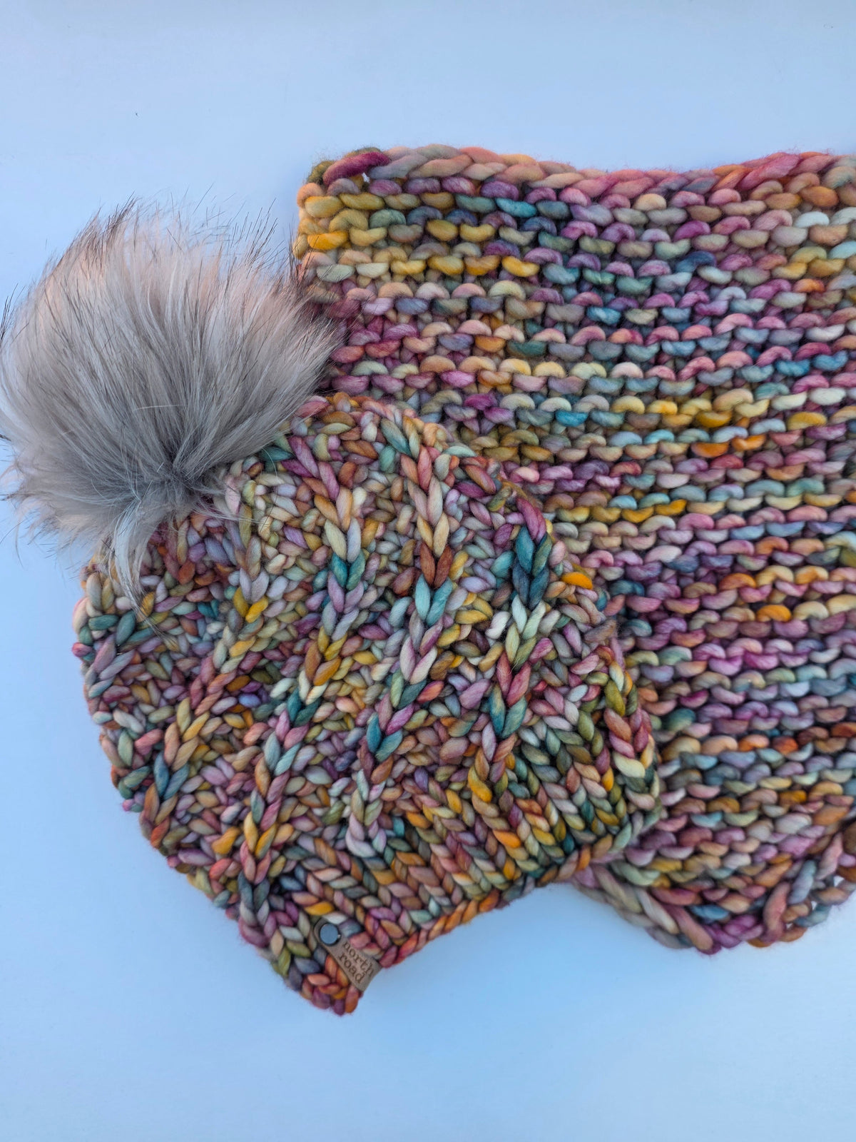 Merino Wool Hat and Cowl Set