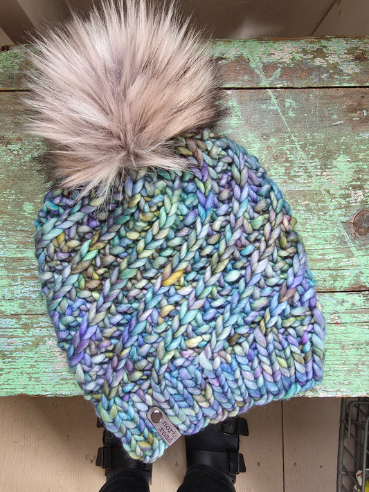 Merino Wool Pom Hat