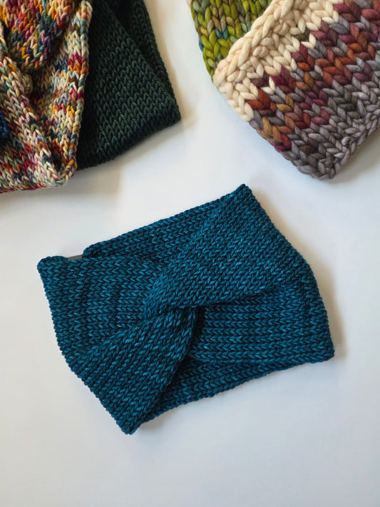 Merino Wool Twisted Headband