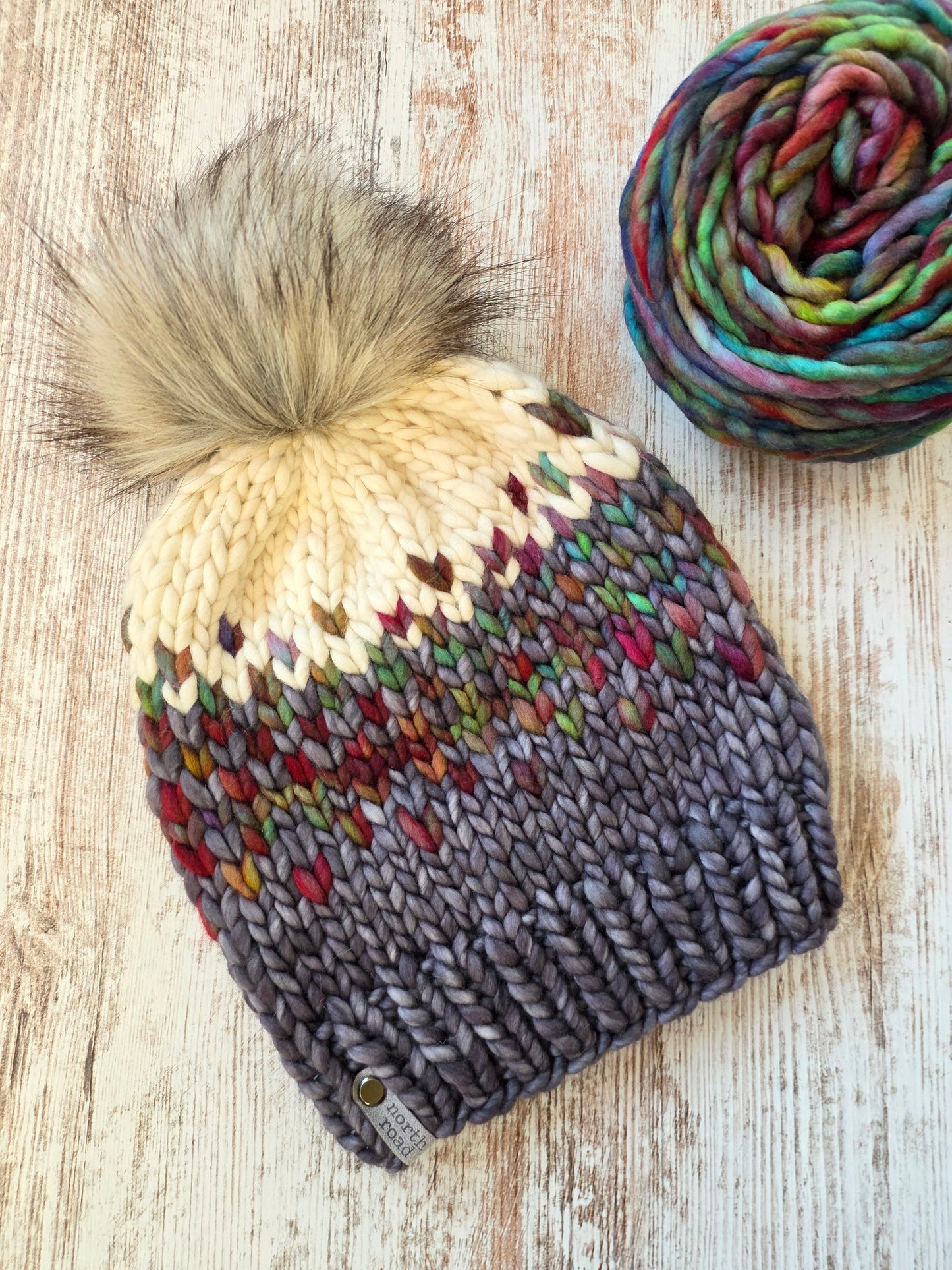Merino Wool Pom Hat