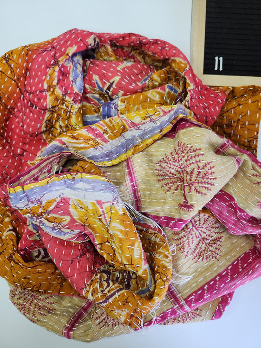 Kantha Scarf